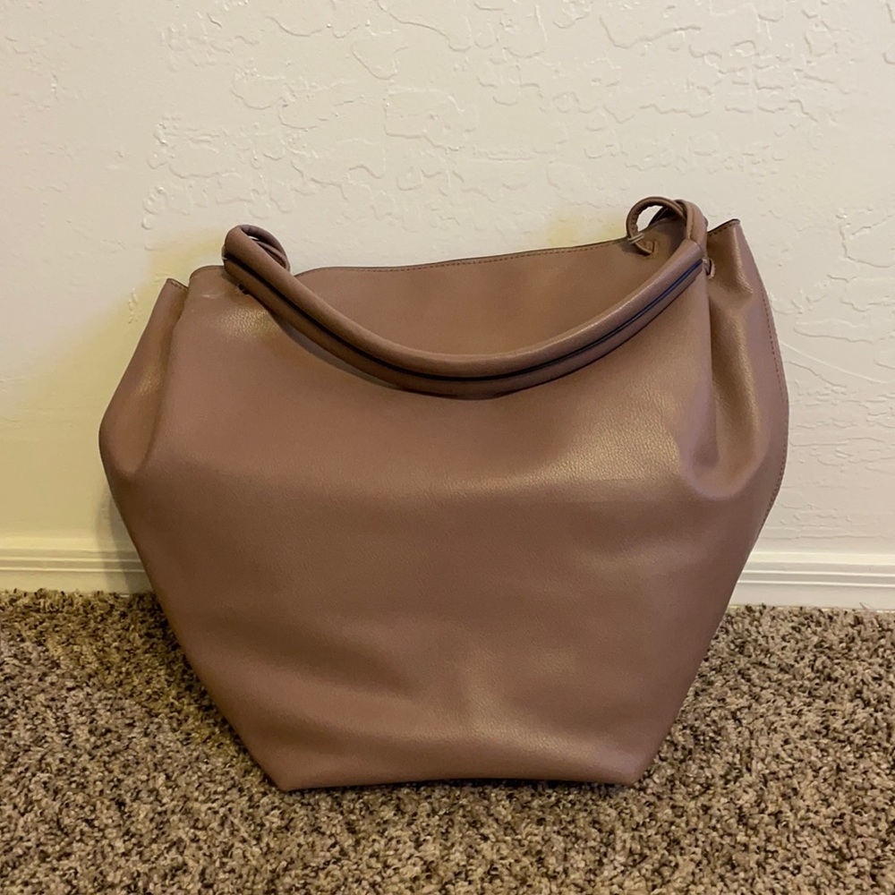 Soft Magnetic Closure Shoulder Handbag - A New Day